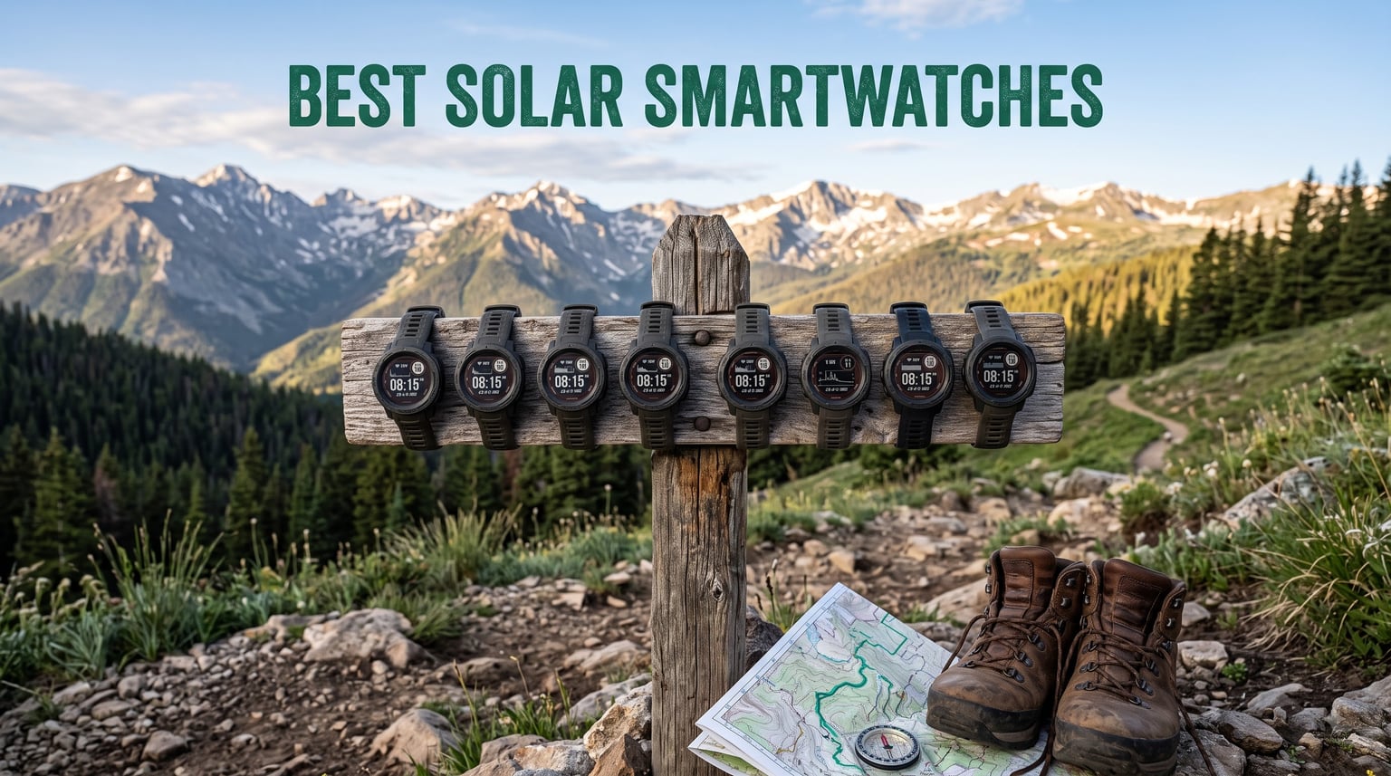8 Best Solar Smartwatches (August 2026) Trusted Reviews