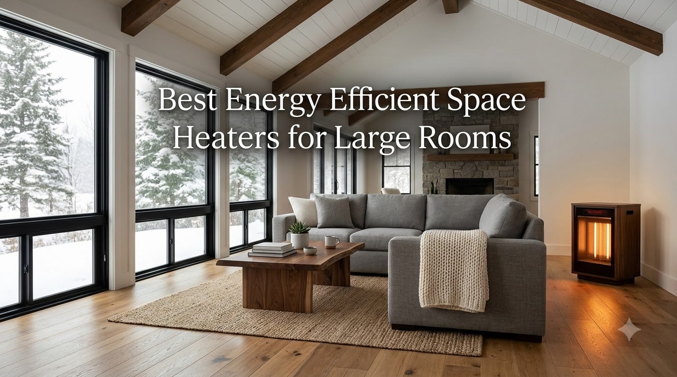 12 Best Energy Efficient Space Heaters for Large Rooms (August 2026)