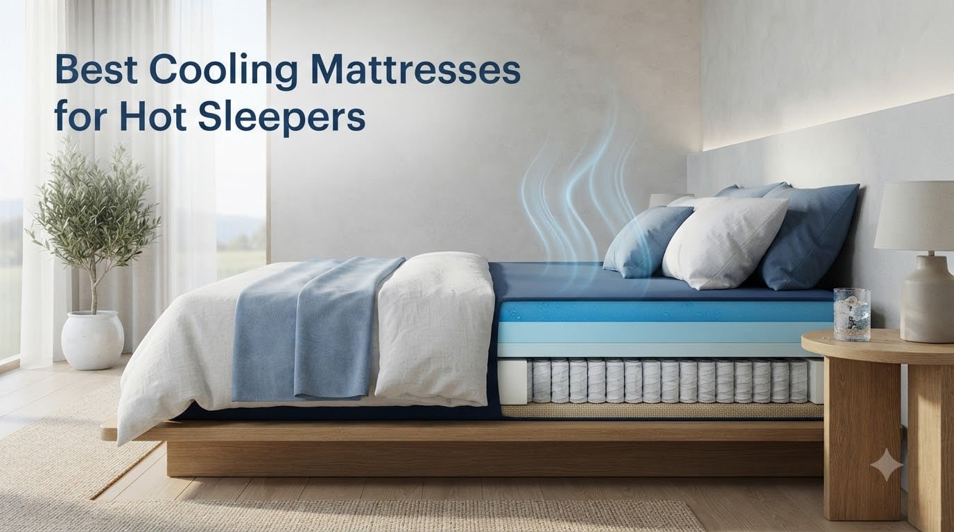 6 Best Cooling Mattresses for Hot Sleepers (August 2026)