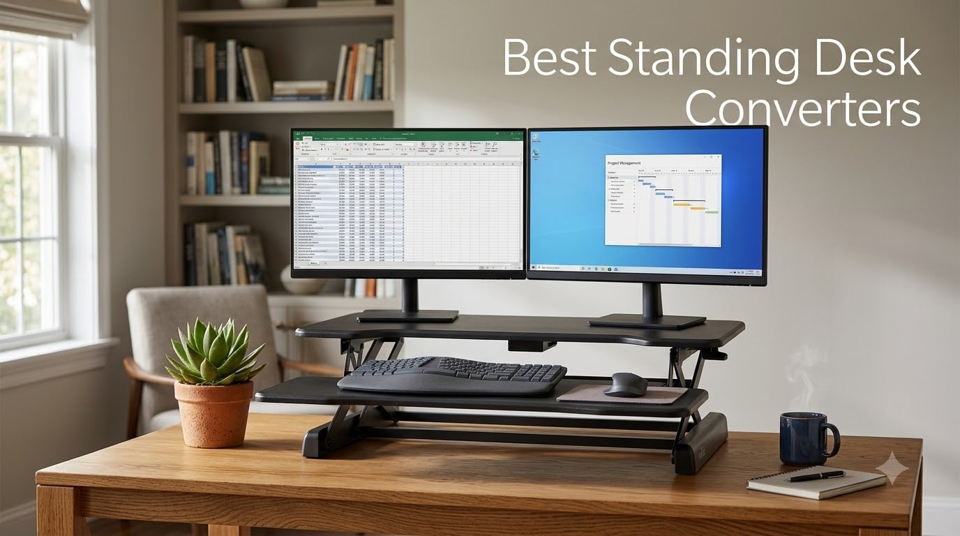 8 Best Standing Desk Converters (August 2026) Tested & Ranked