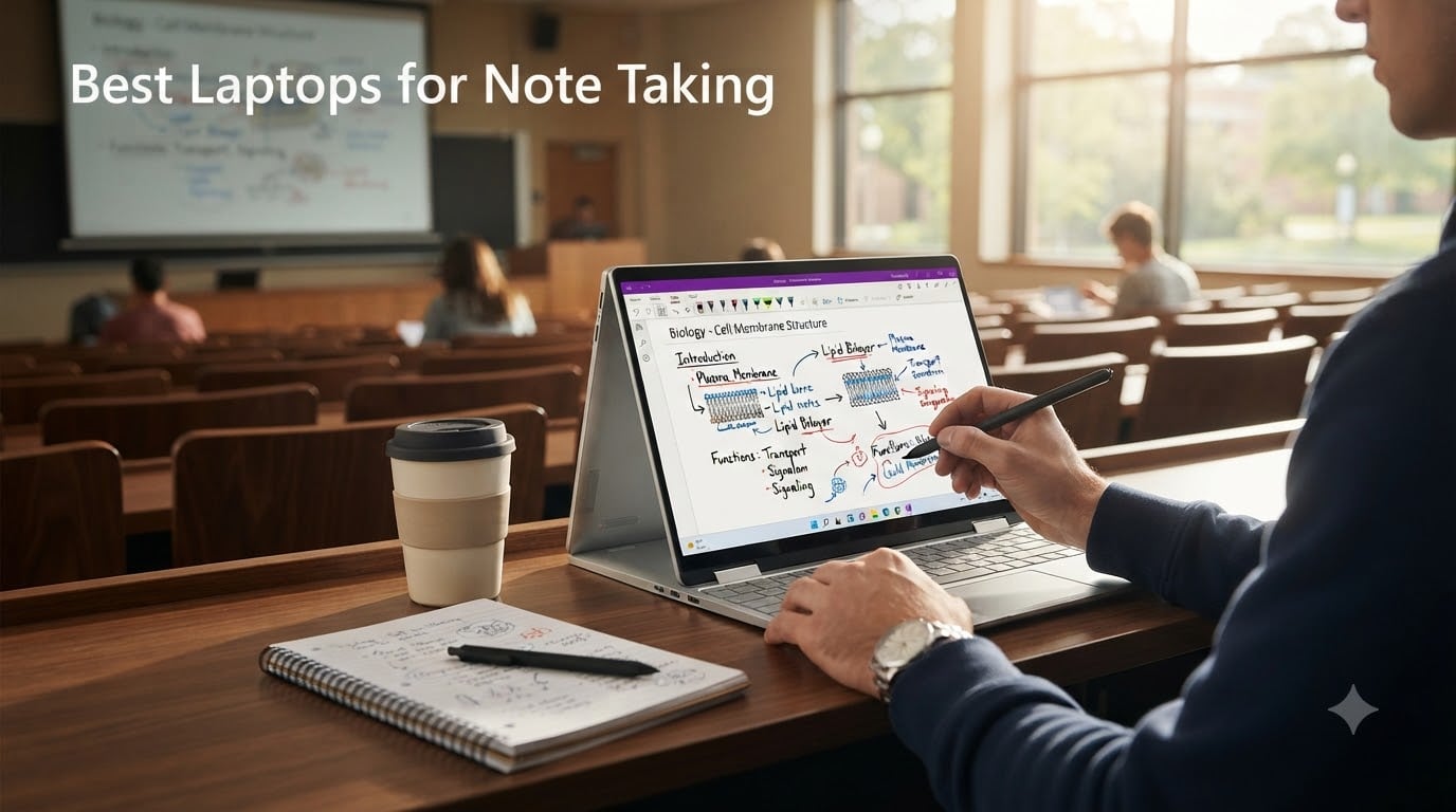 10 Best Laptops for Note Taking (August 2026) Tested & Ranked