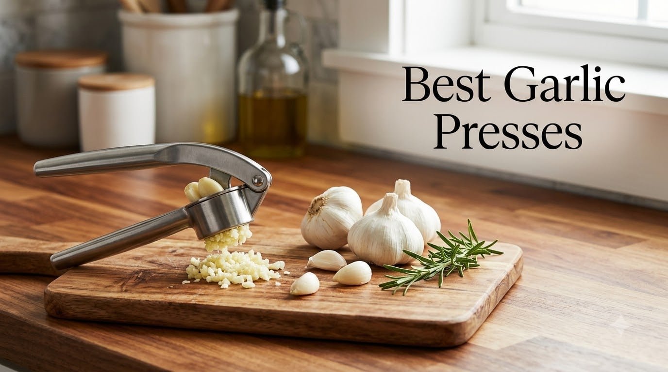 5 Best Garlic Presses (August 2026) Expert Reviews