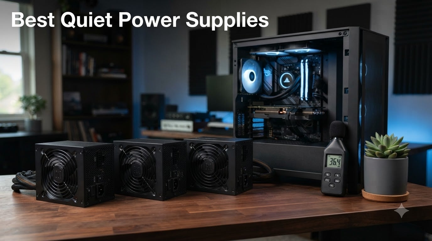 8 Best Quiet Power Supplies (August 2026) Tested & Ranked