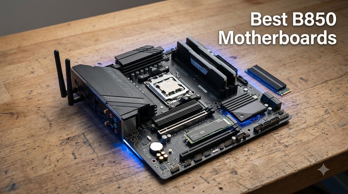 8 Best B850 Motherboards (August 2026) Tested and Ranked