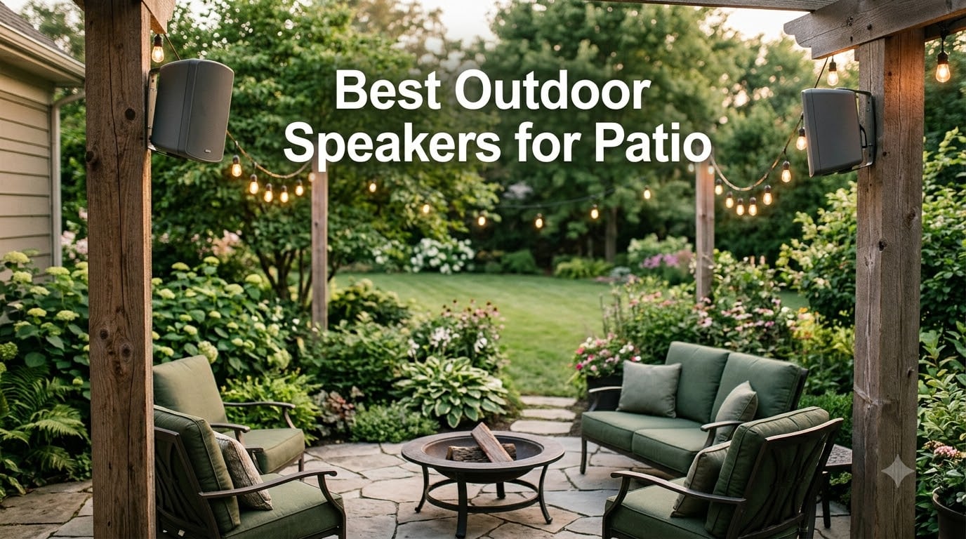 12 Best Outdoor Speakers for Patio (August 2026) Expert Guide