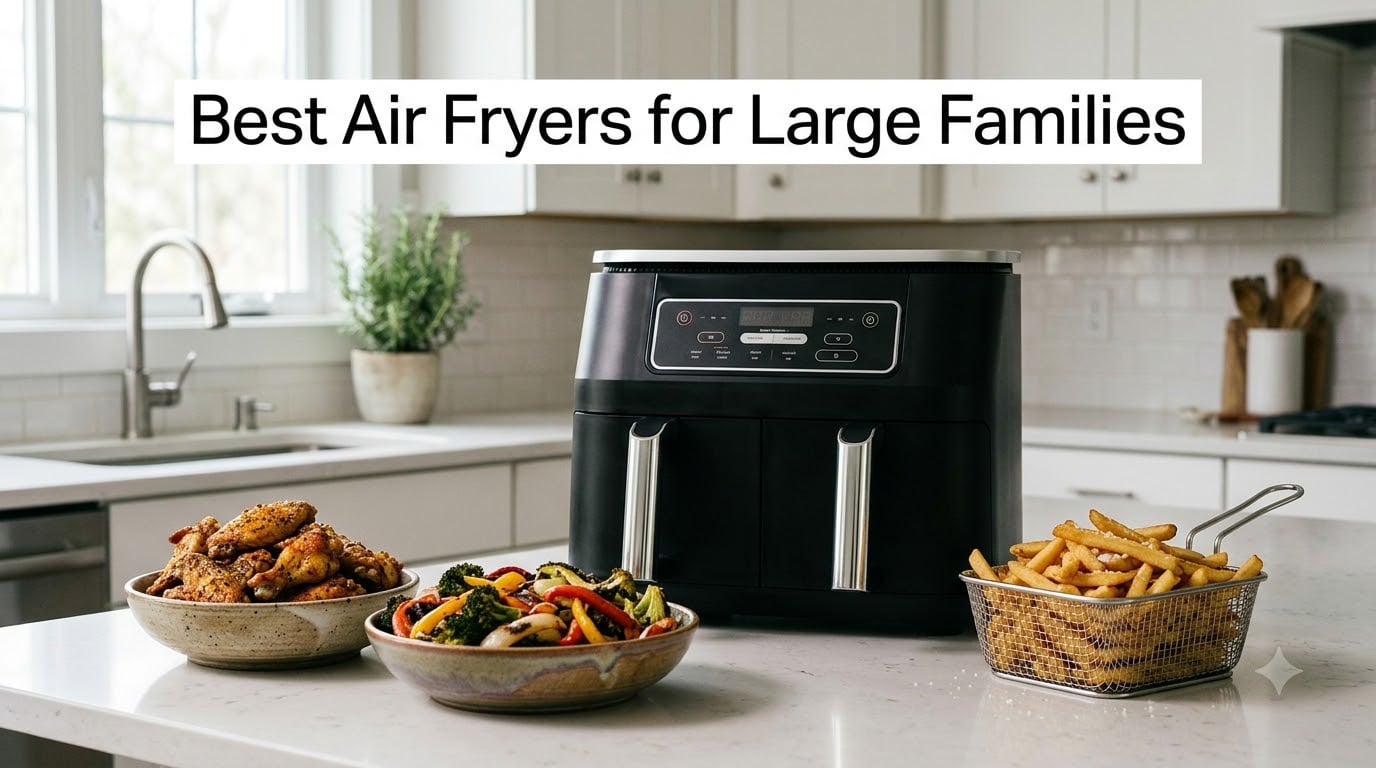 Best Air Fryers for Large Families
