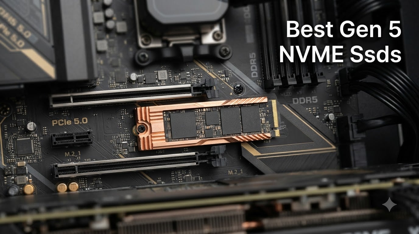 8 Best Gen 5 NVMe SSDs (August 2026) Tested & Ranked