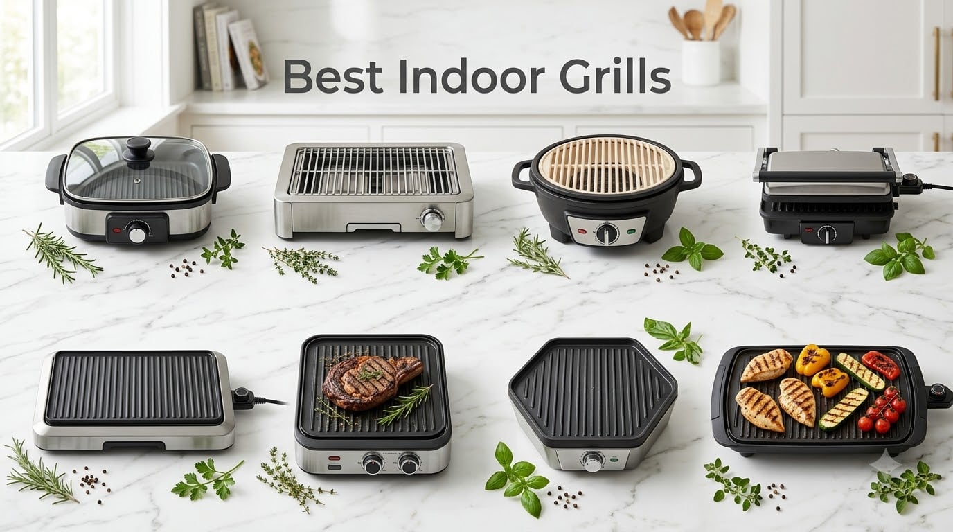 8 Best Indoor Grills (August 2026) Tested and Reviewed
