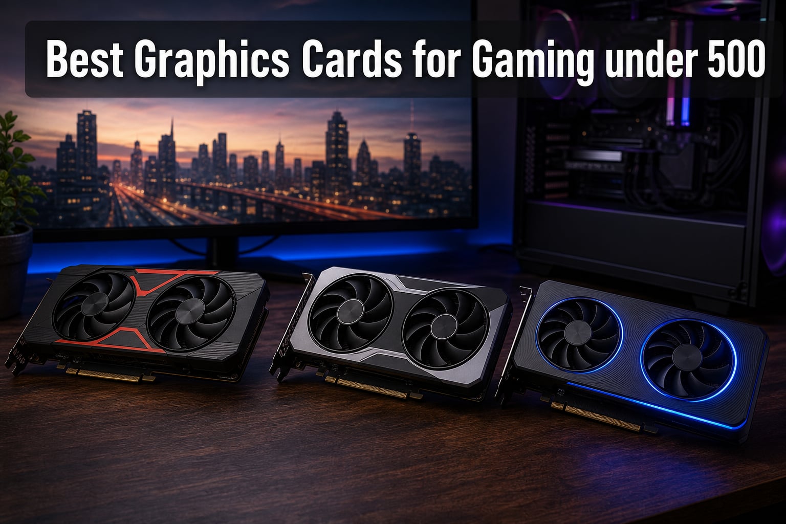 10 Best Graphics Cards Under $500 (August 2026): Expert Tested
