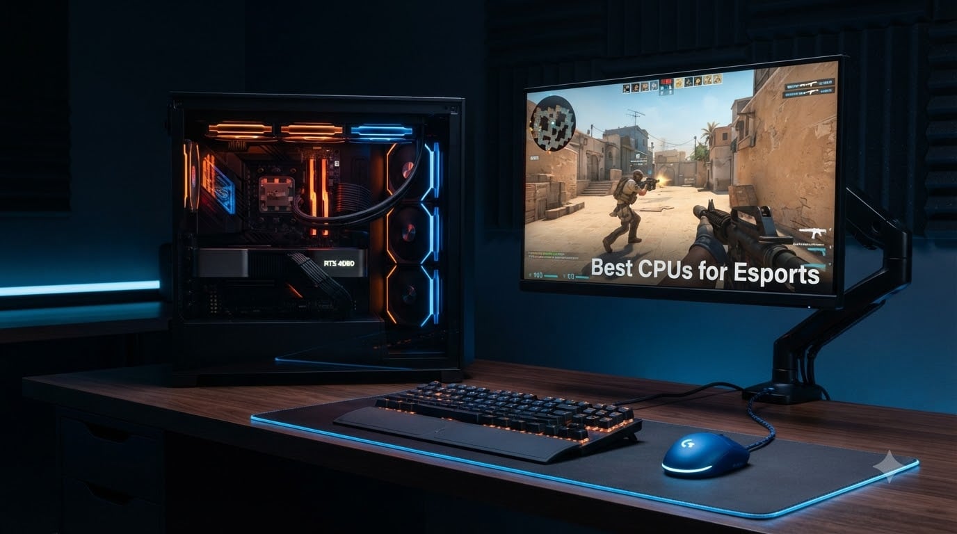 10 Best CPUs for Esports (August 2026) Expert Tested & Ranked