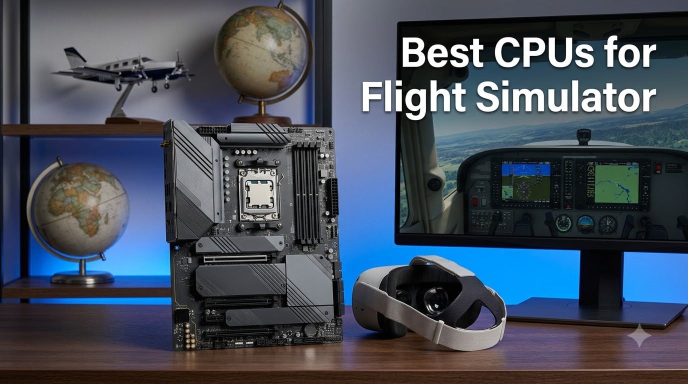 10 Best CPUs for Flight Simulator (August 2026) Tested and Ranked