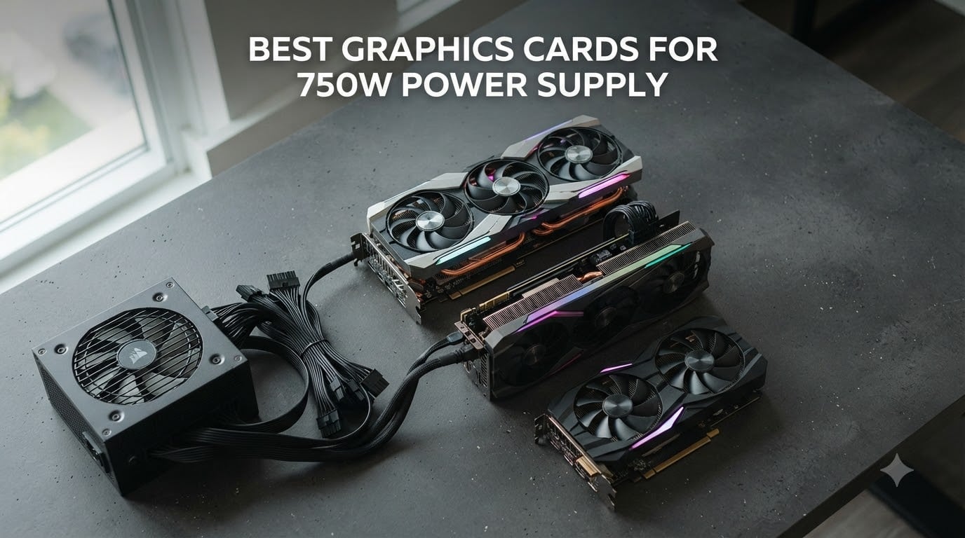 8 Best Graphics Cards for 750W Power Supply (August 2026)