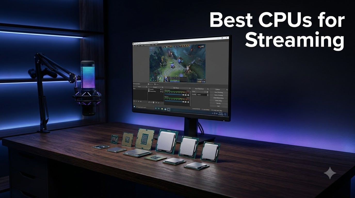 10 Best CPUs for Streaming (August 2026) Tested & Ranked