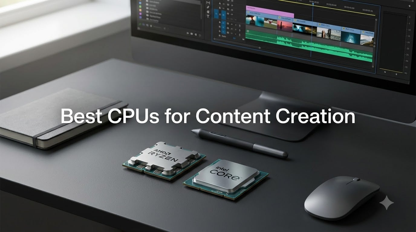 10 Best CPUs for Content Creation (August 2026) Tested and Ranked