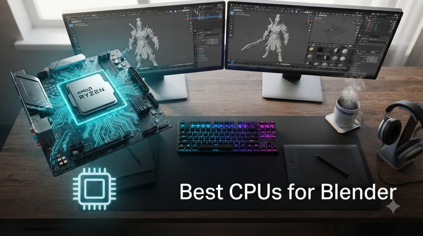 10 Best CPUs for Blender (August 2026) Expert Tested & Ranked