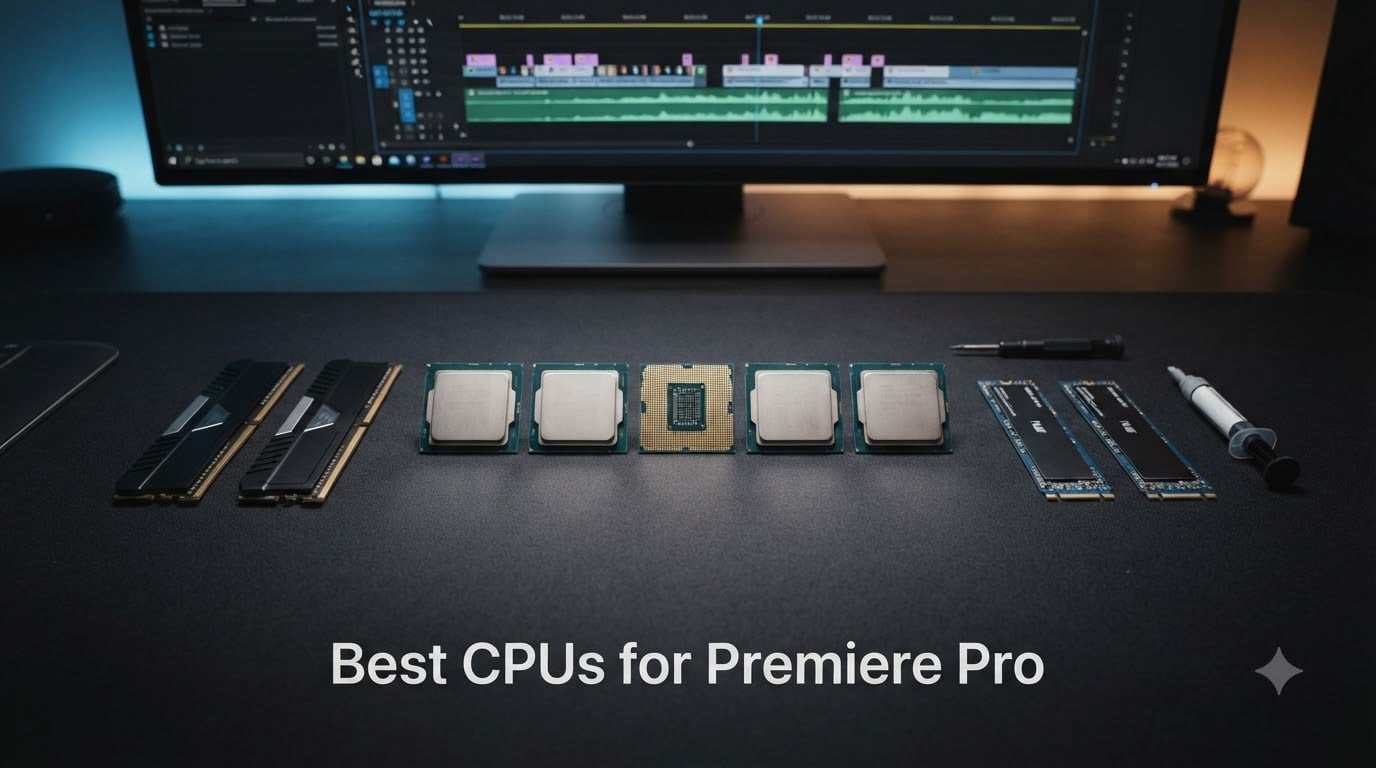 8 Best CPUs for Premiere Pro (August 2026) Expert Reviews