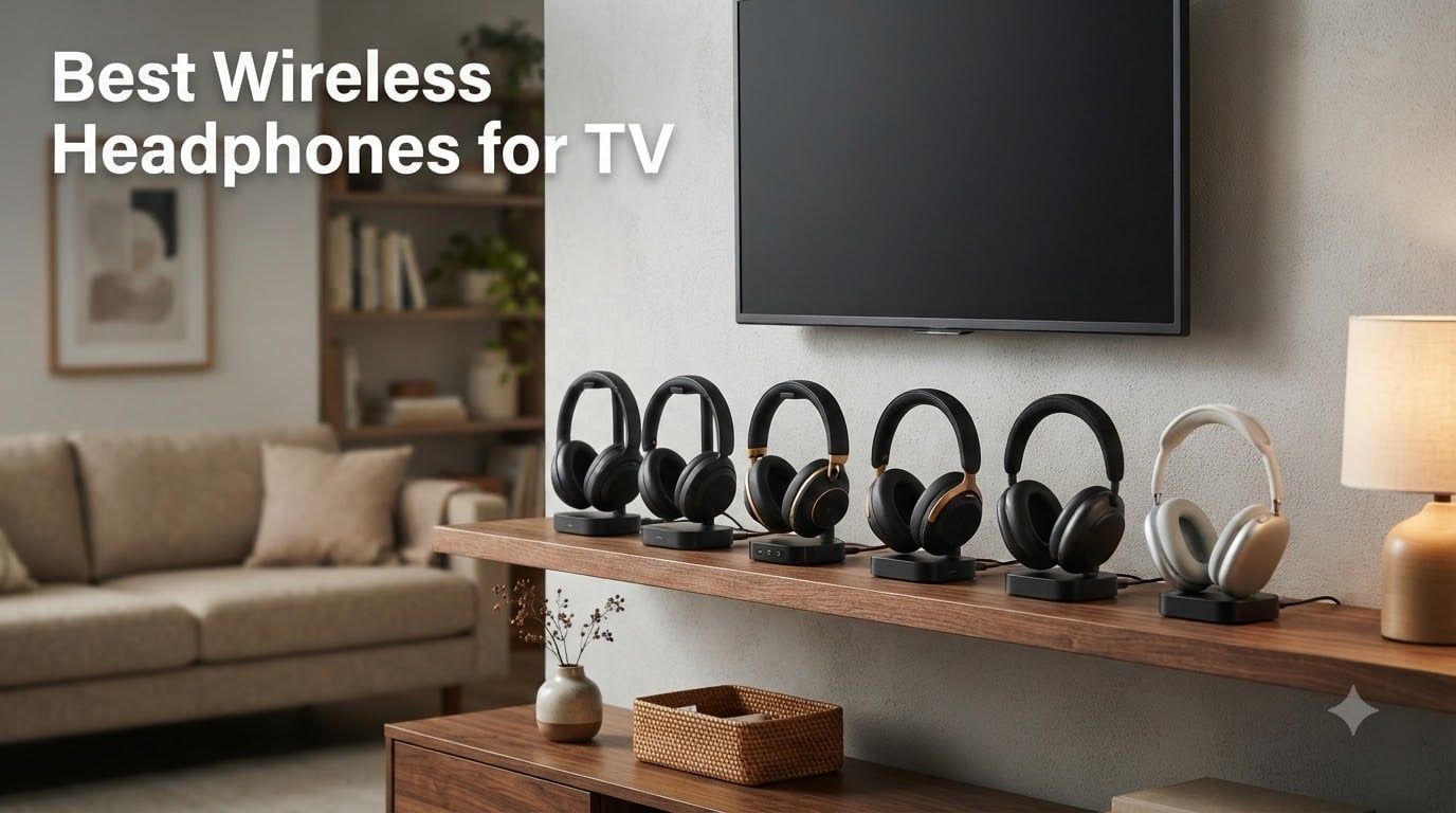 8 Best Wireless Headphones for TV (August 2026) Tested Picks