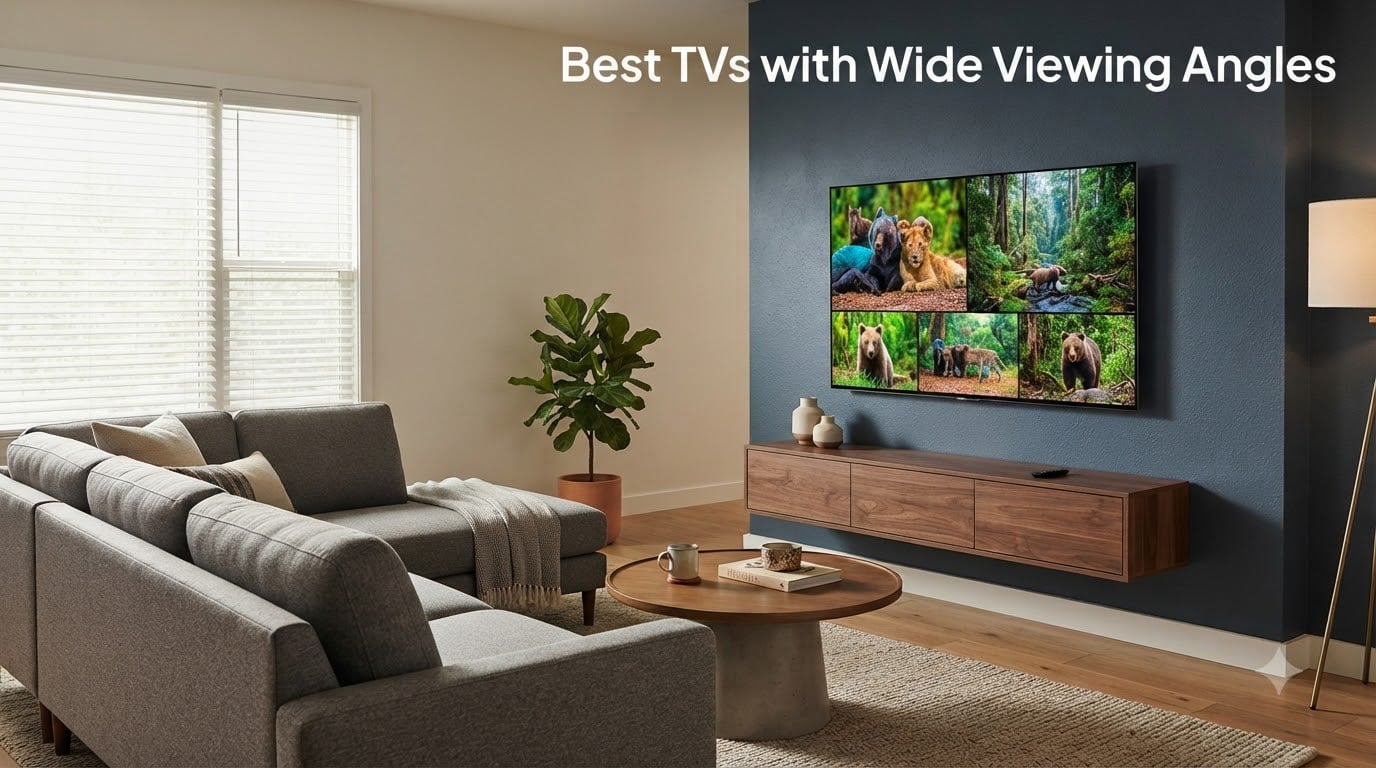 10 Best TVs with Wide Viewing Angles (August 2026) Off-Axis Picks