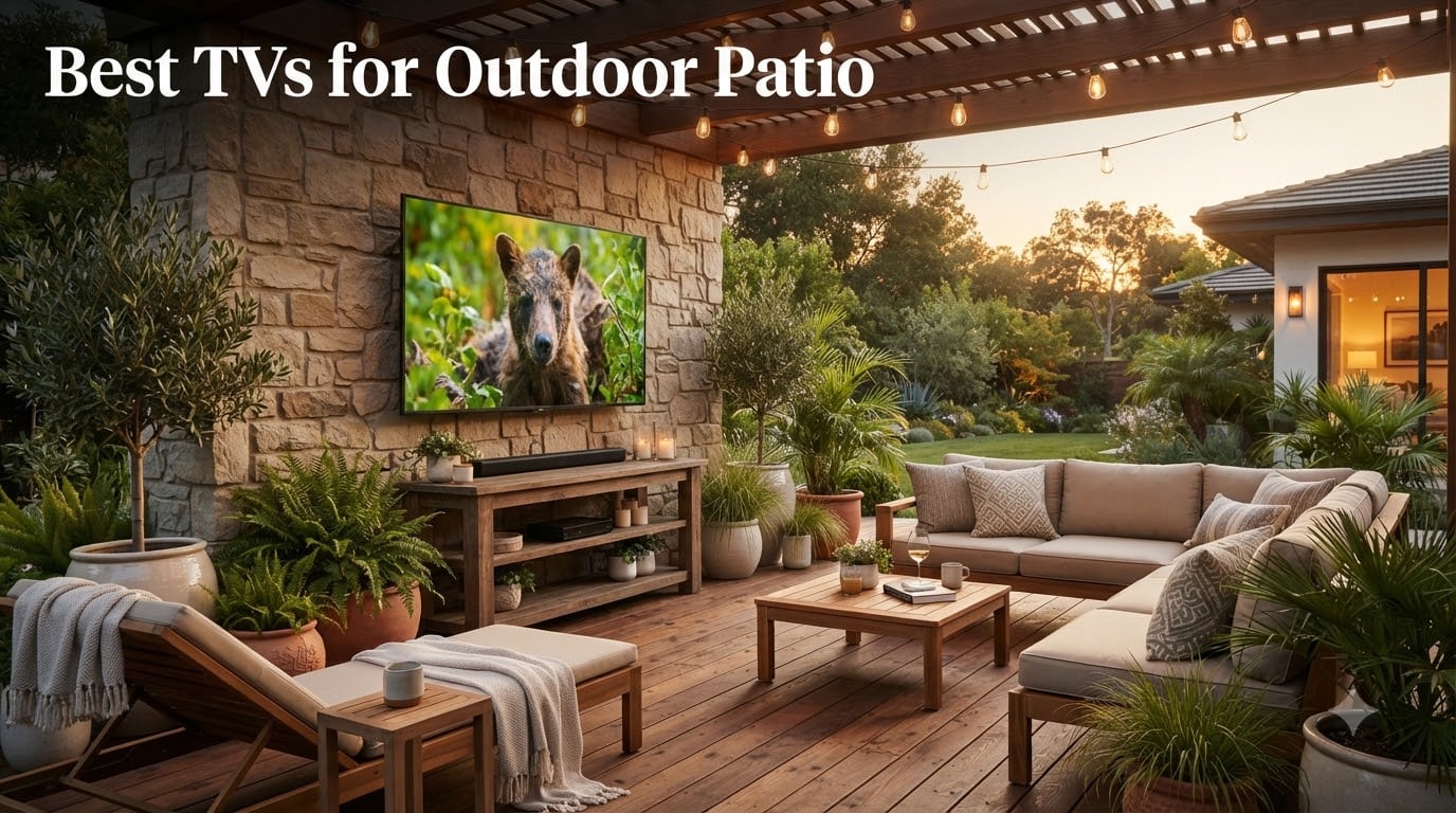 8 Best Outdoor Patio TVs (August 2026) Tested Buying Guide