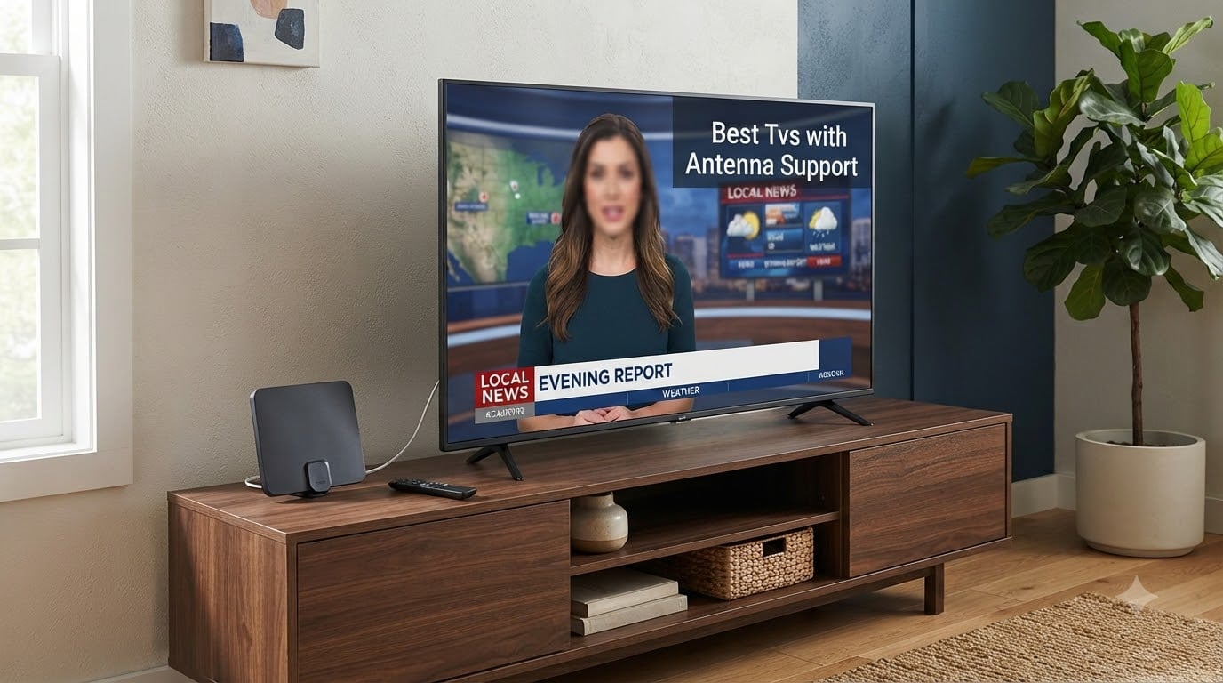 10 Best TVs with Antenna Support (August 2026) Free OTA Channels