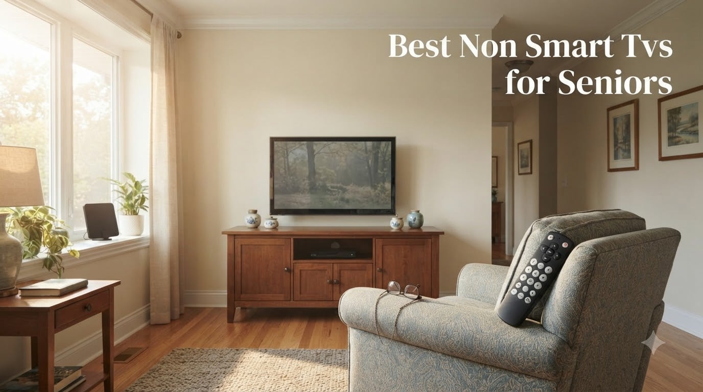 8 Best Non Smart TVs for Seniors (August 2026) Tested Picks