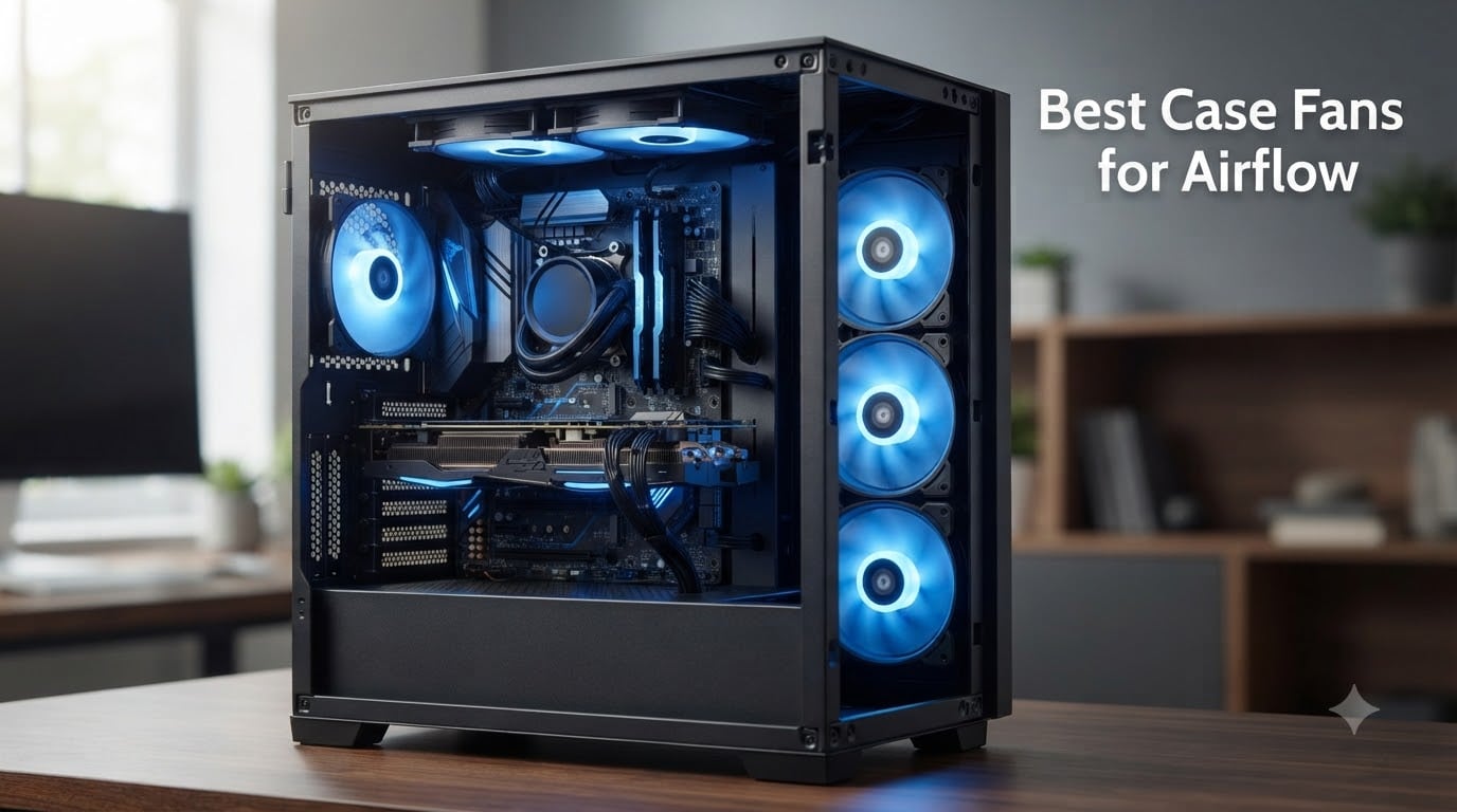12 Best Case Fans for Airflow (August 2026) Tested & Ranked