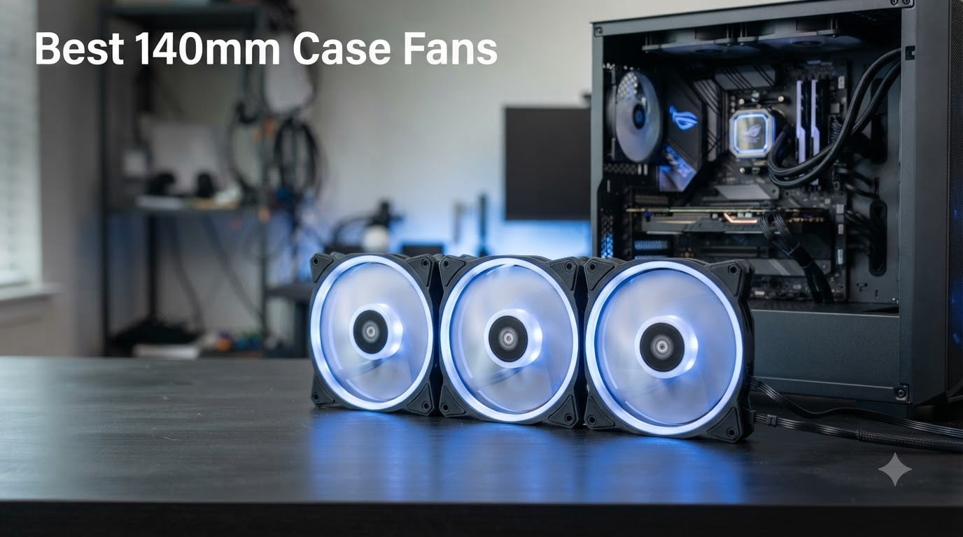 10 Best 140mm Case Fans (August 2026) Tested for Airflow and Silence