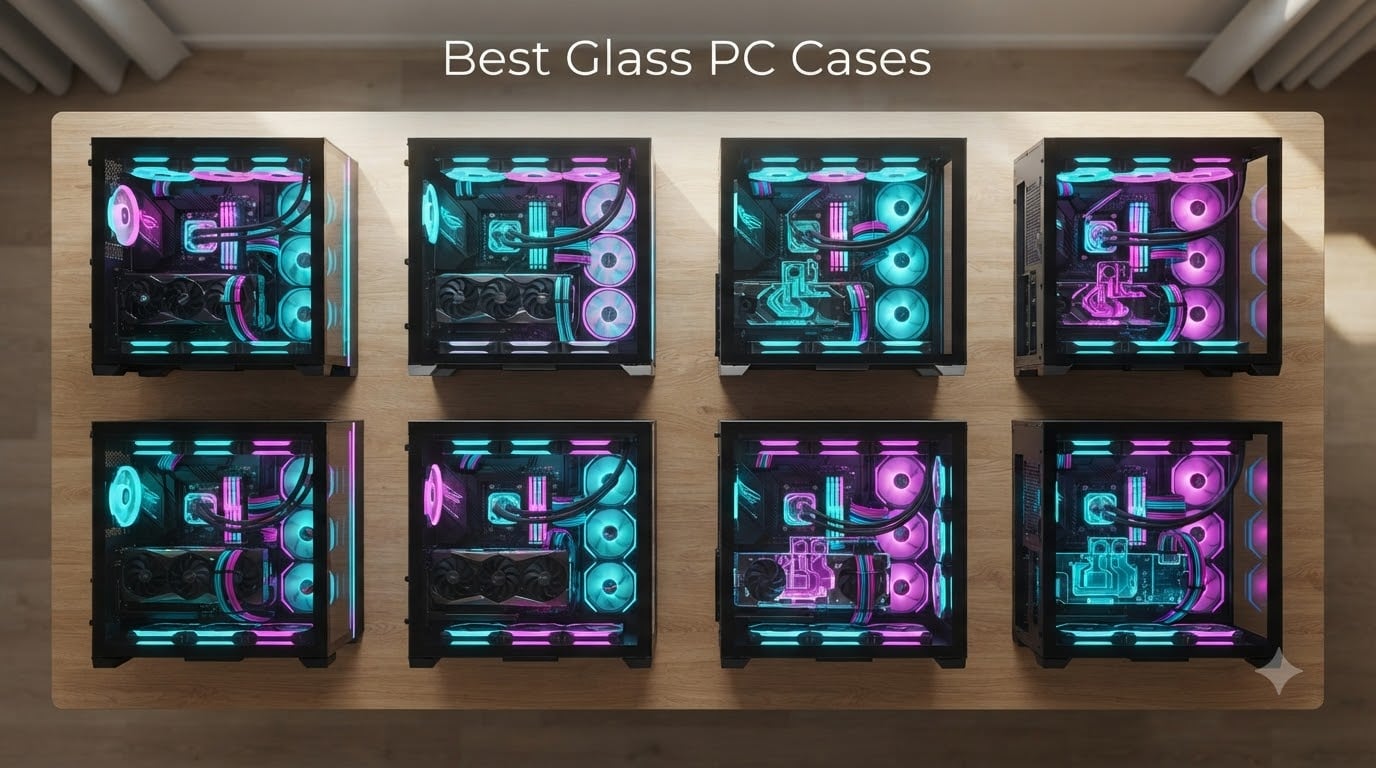 8 Best Glass PC Cases (August 2026) Tested Showcase Builds