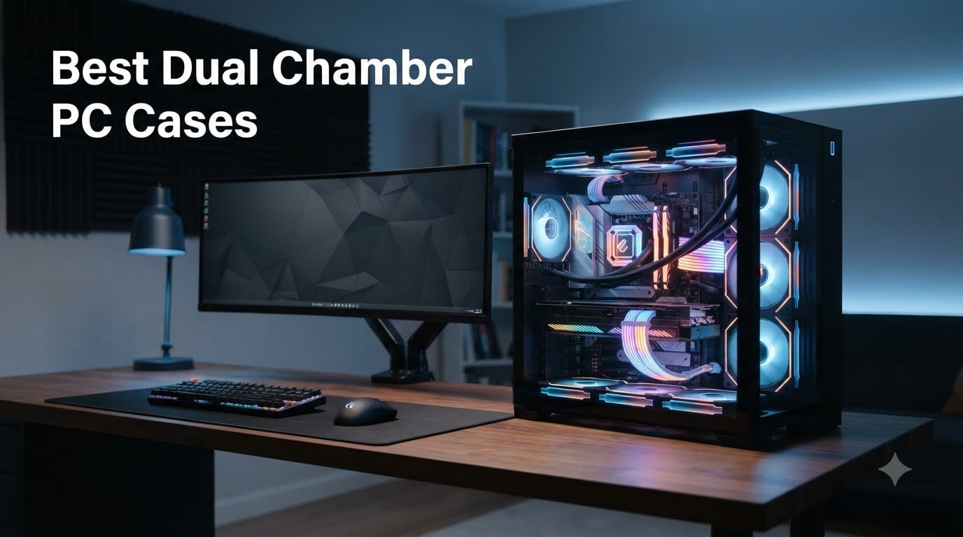 8 Best Dual Chamber PC Cases (August 2026) Tested and Ranked