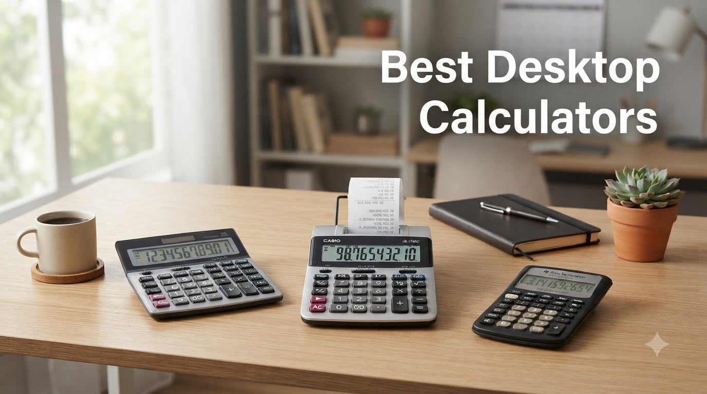 8 Best Desktop Calculators (August 2026) Tested for Office