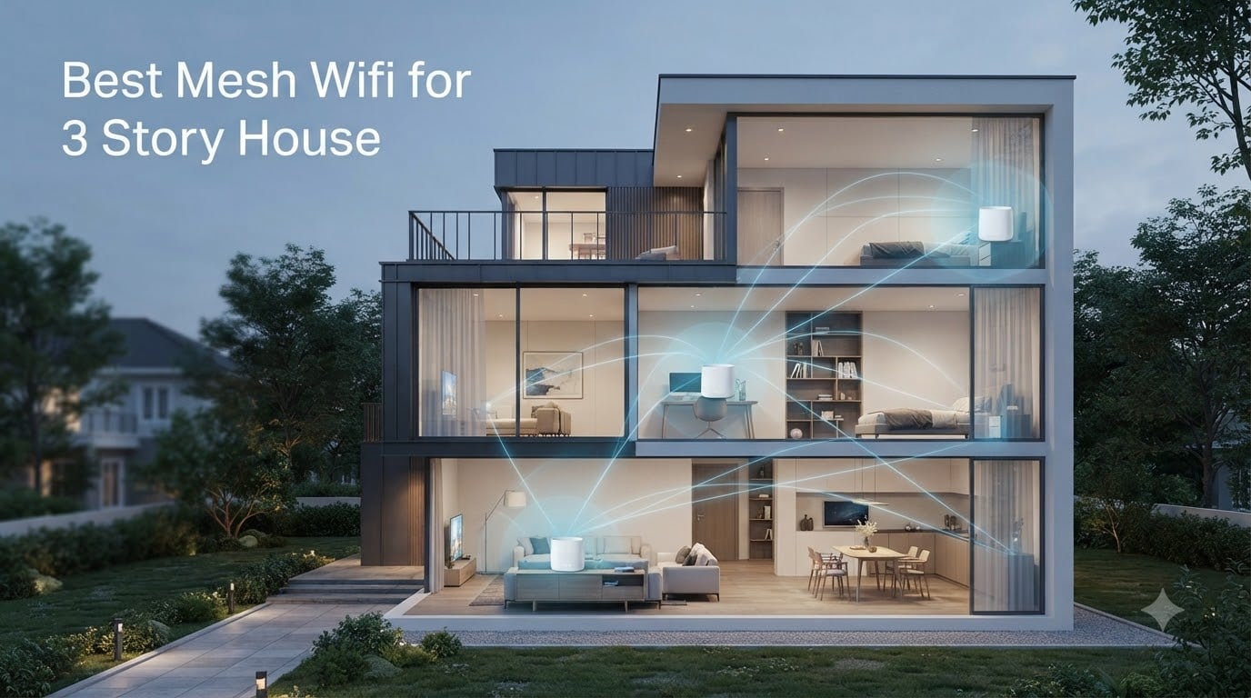 8 Best Mesh WiFi for 3 Story House (August 2026) Tested Reviews