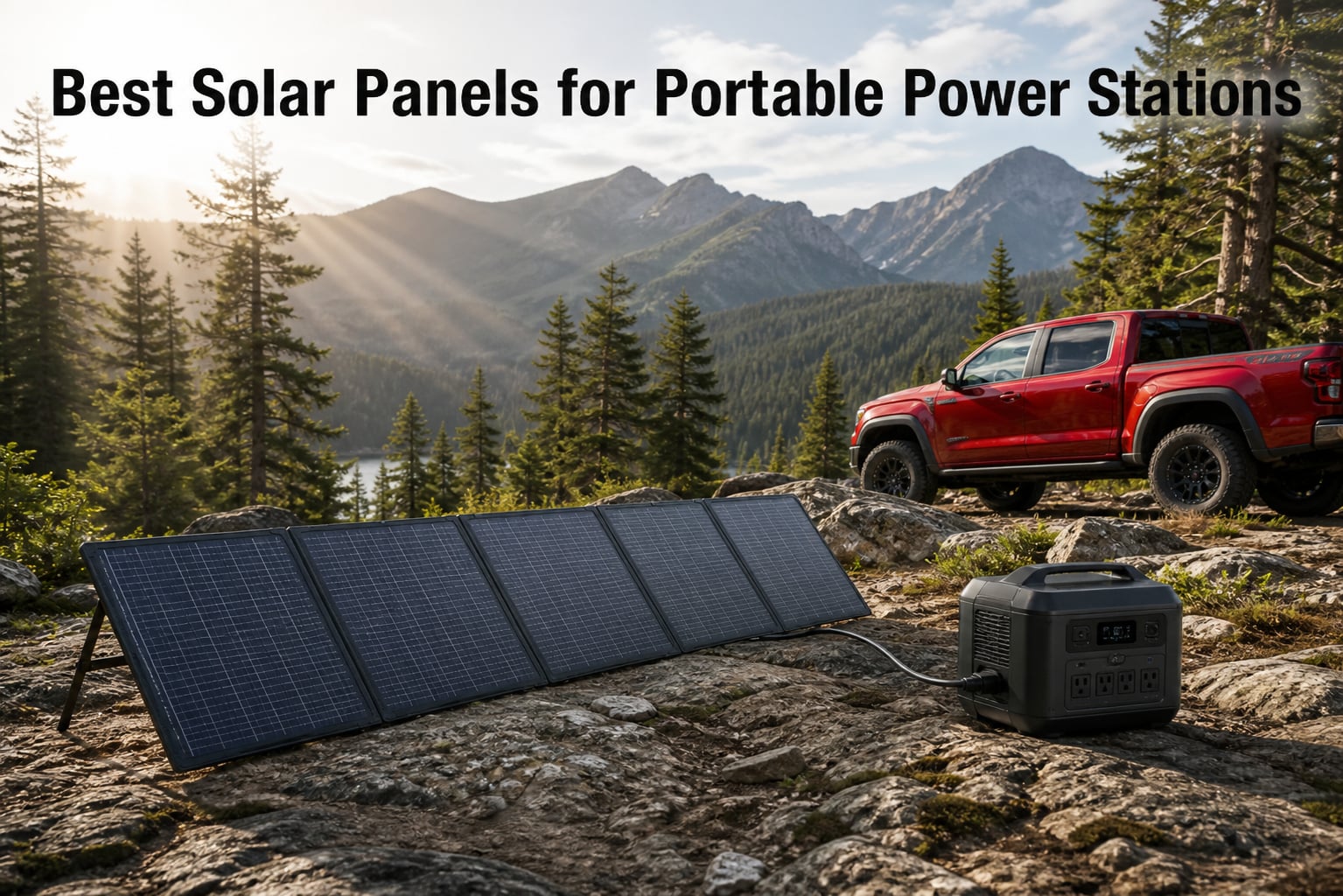 8 Best Solar Panels for Portable Power Stations (August 2026) Tested Guide