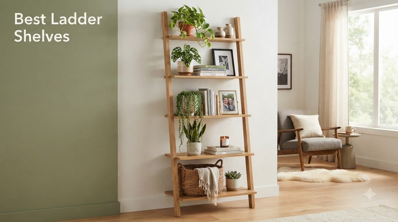 10 Best Ladder Shelves (August 2026): Tested and Ranked