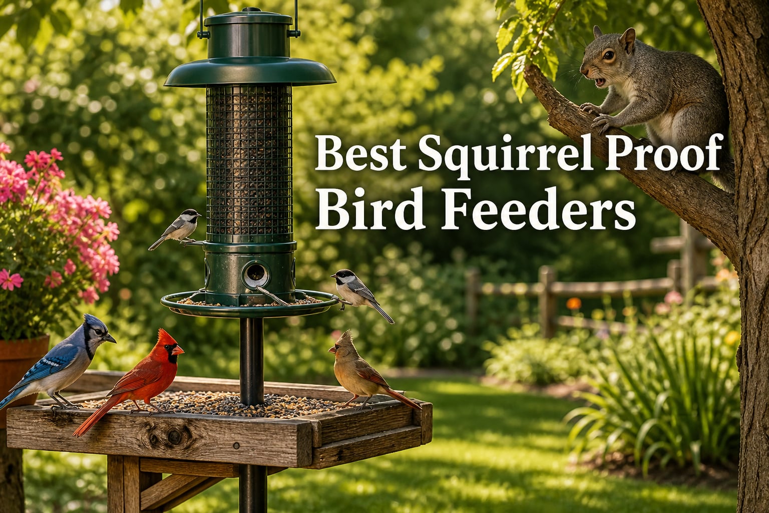 8 Best Squirrel Proof Bird Feeders (August 2026) Tested & Reviewed