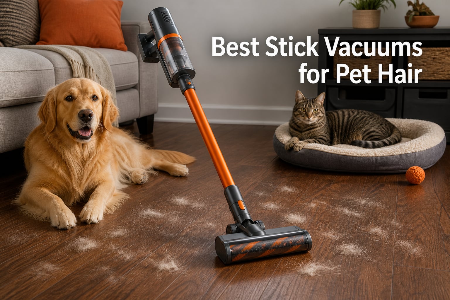 8 Best Stick Vacuums for Pet Hair (August 2026) Tested & Ranked