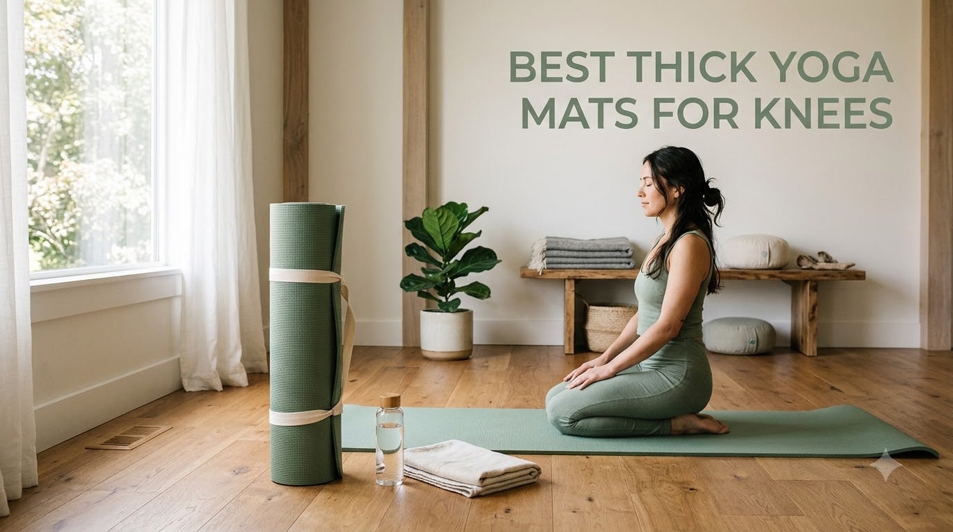 10 Best Thick Yoga Mats for Knees (August 2026) Expert Reviews