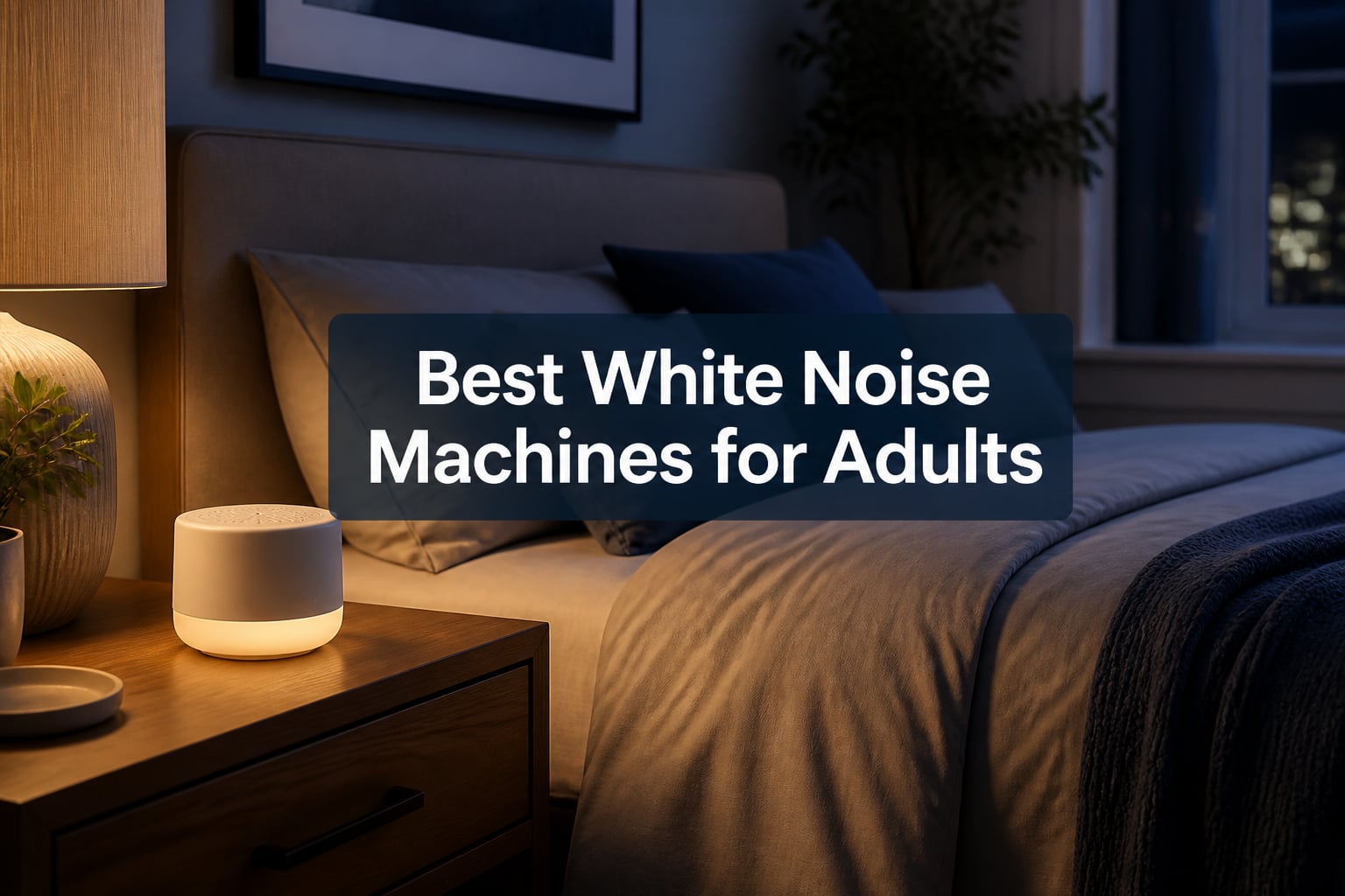 10 Best White Noise Machines for Adults (August 2026) Tested and Compared