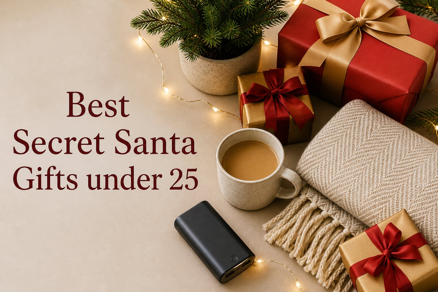 15 Best Secret Santa Gifts Under $25 (August 2026) Budget-Tested Picks
