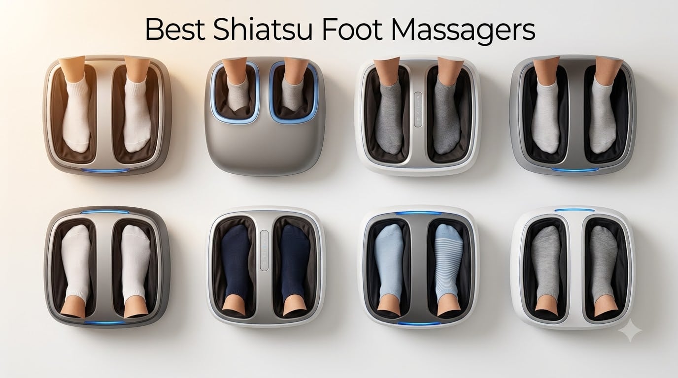 6 Best Shiatsu Foot Massagers (August 2026): Top Picks for Home Relief