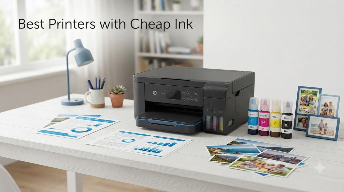 12 Best Printers with Cheap Ink (August 2026) Lowest Ink Costs