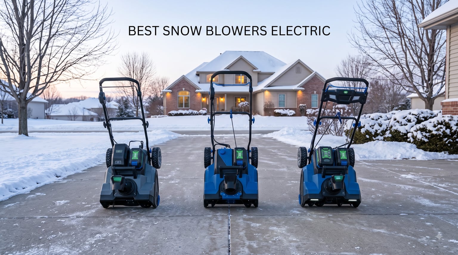 10 Best Electric Snow Blowers 2026 Expert Reviews