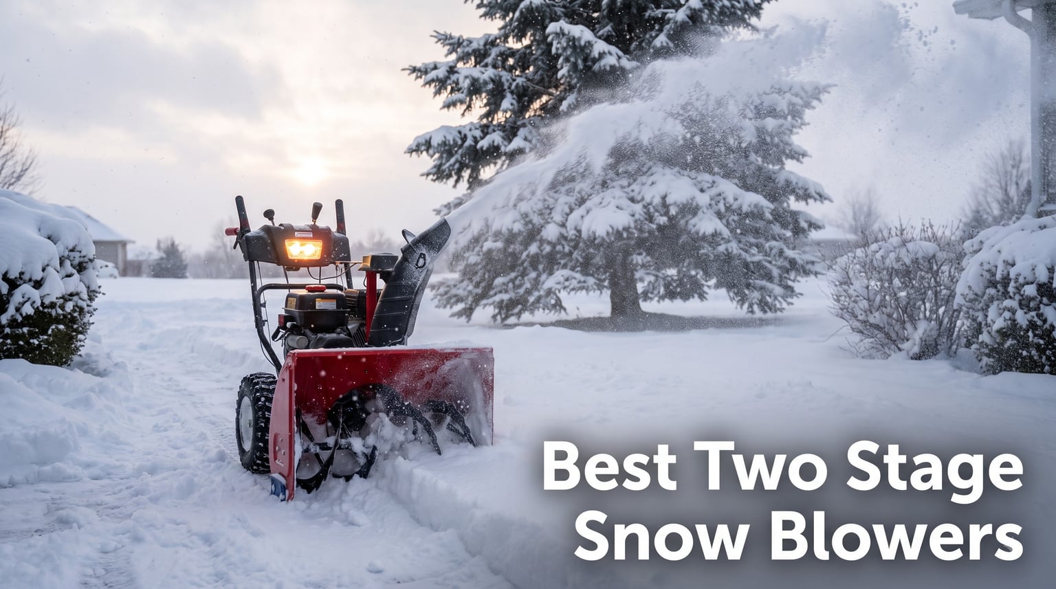 8 Best Two Stage Snow Blowers (August 2026) Tested for Heavy Snow