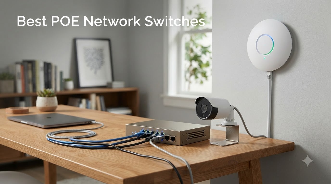 6 Best PoE Network Switches (August 2026) Tested & Reviewed