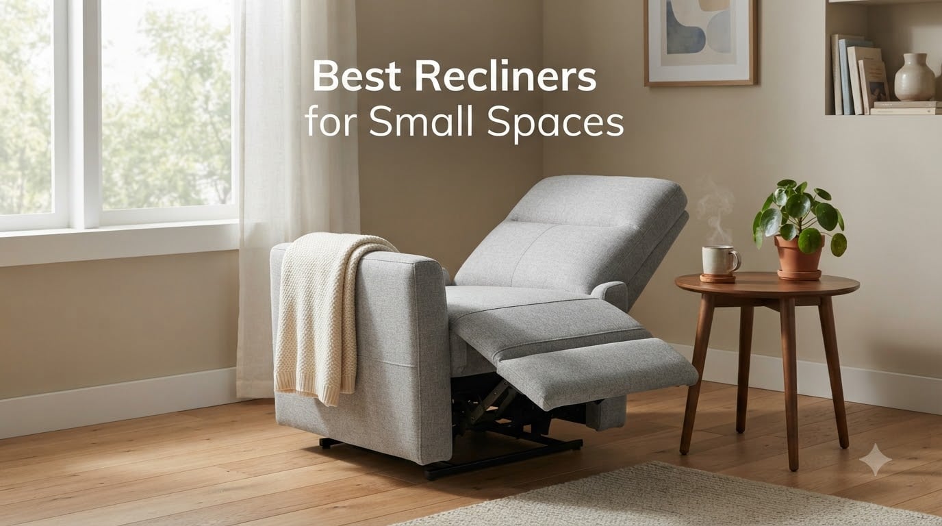 8 Best Recliners for Small Spaces (August 2026) Compact Picks