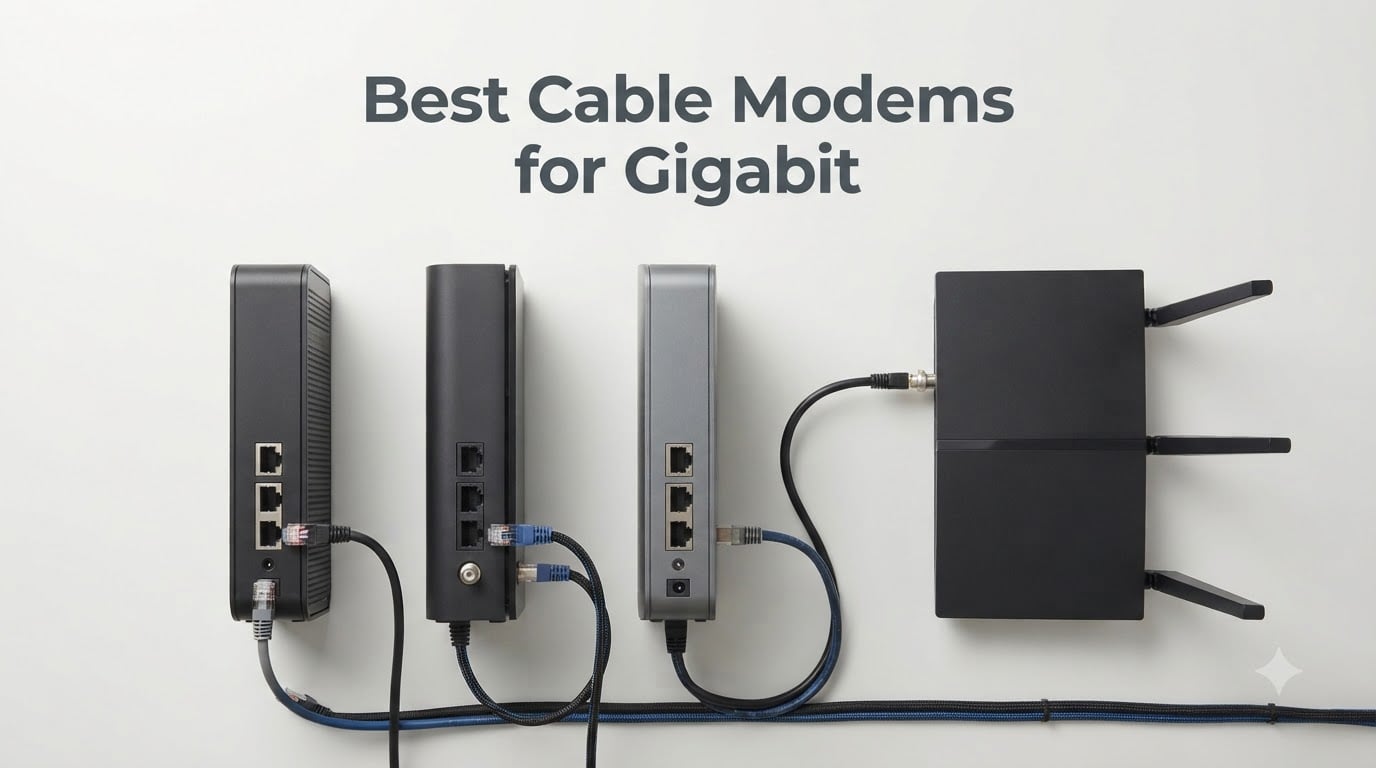 8 Best Cable Modems for Gigabit (August 2026) Picks