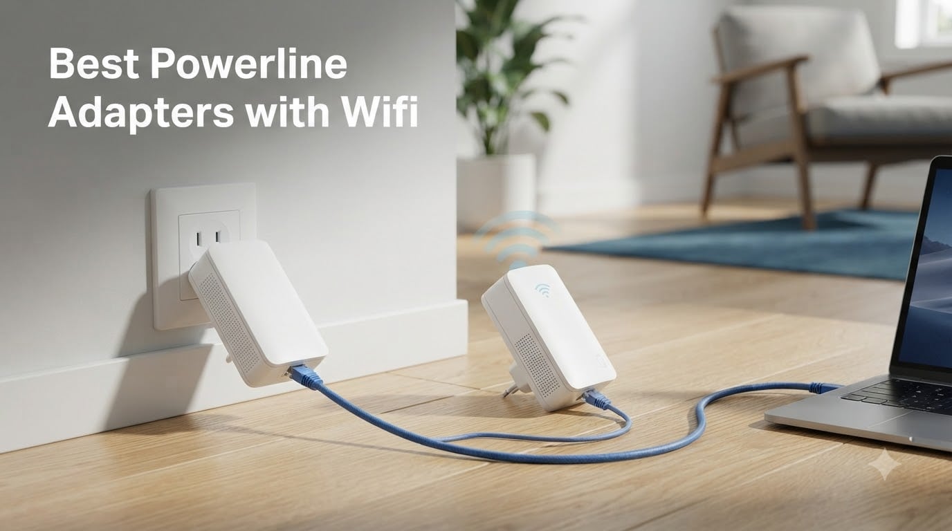 8 Best Powerline Adapters with Wi-Fi (August 2026): Expert Reviews