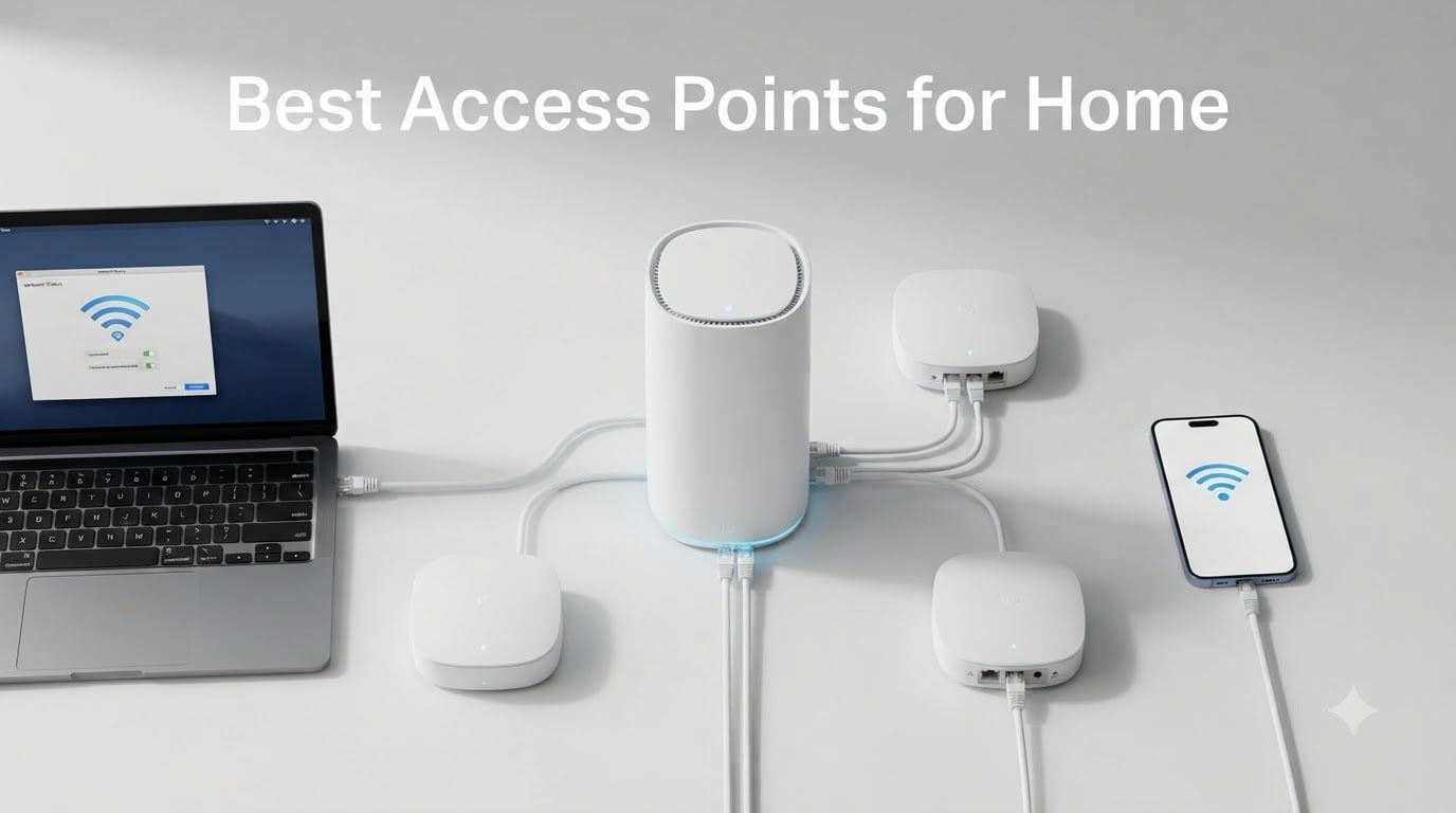 7 Best Access Points for Home (August 2026) WiFi 6 and WiFi 7 Picks