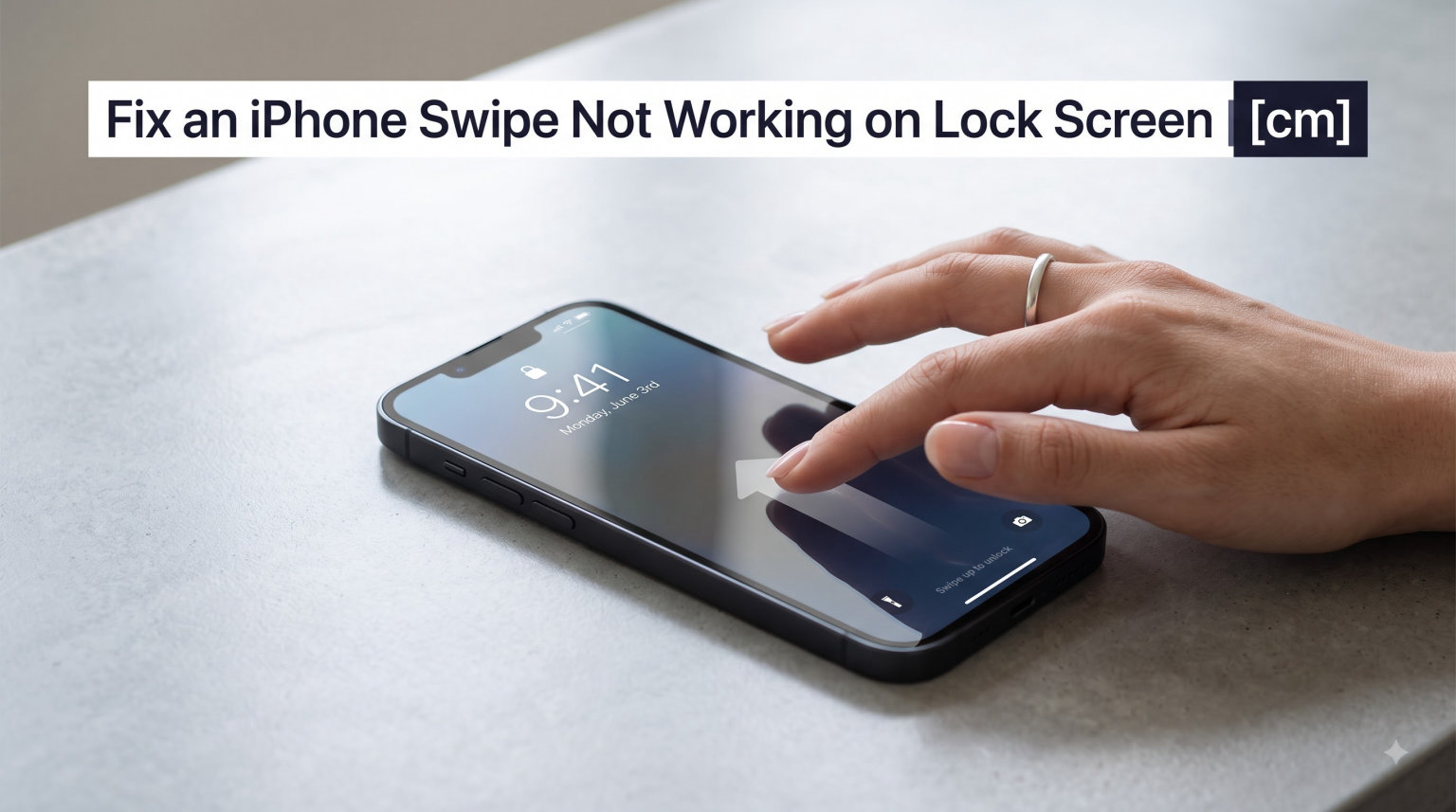 Fix an iPhone Swipe Not Working on Lock Screen | [cm] [cy]