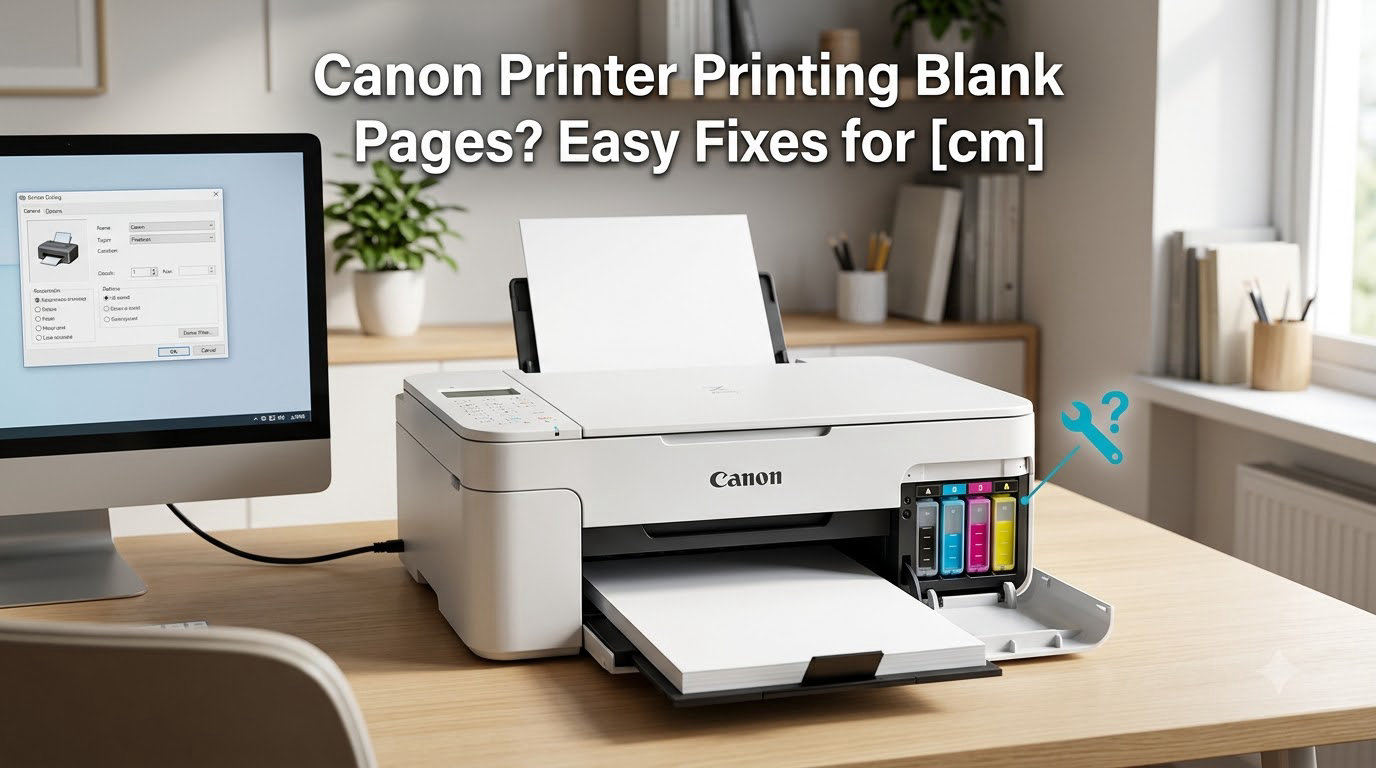 Canon Printer Printing Blank Pages? Easy Fixes for August 2026