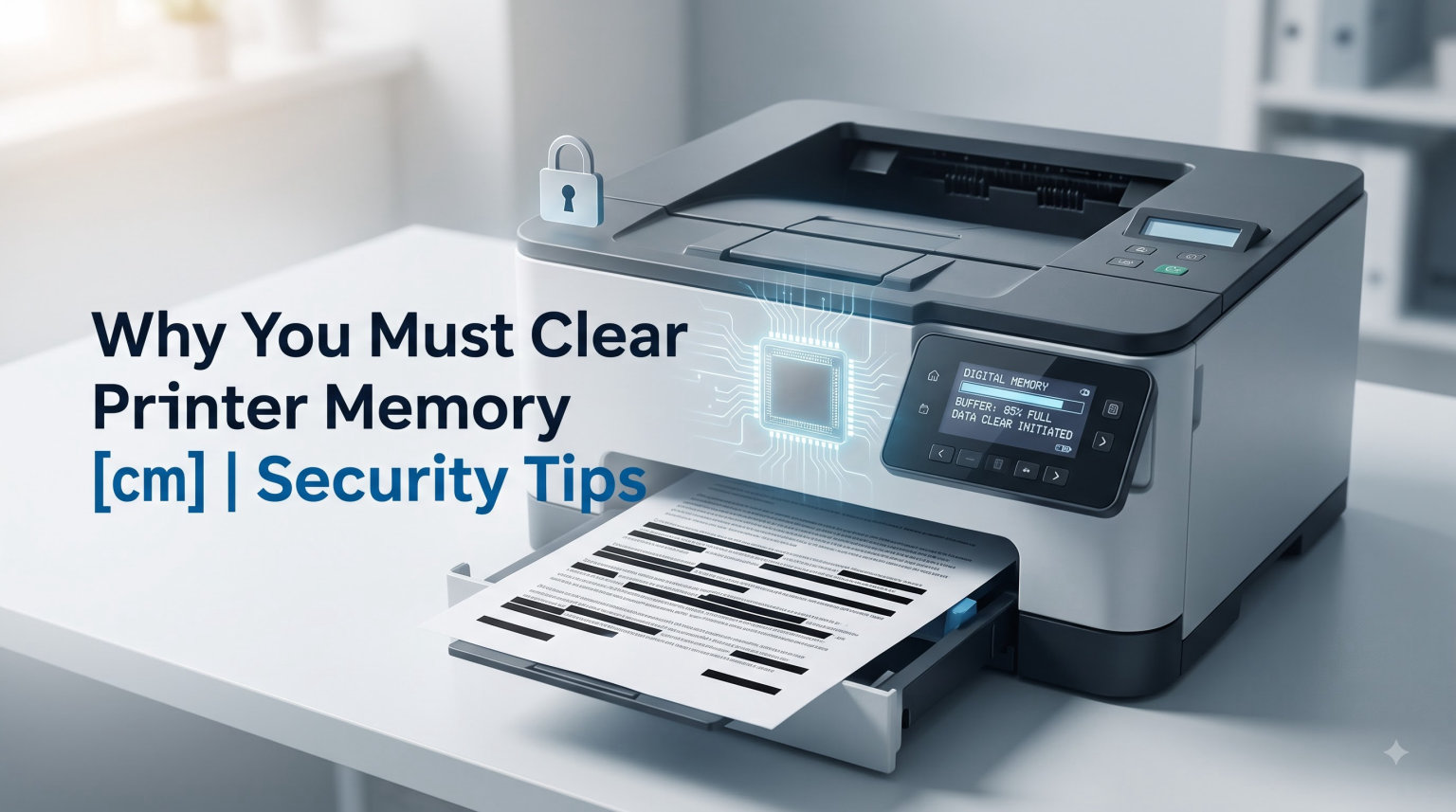 Why You Must Clear Printer Memory August 2026 | Security Tips